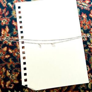 Sterling silver anklet